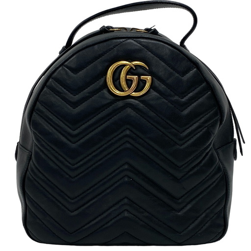 グッチ GUCCI リュック・デイパック GGマーモント ブラック