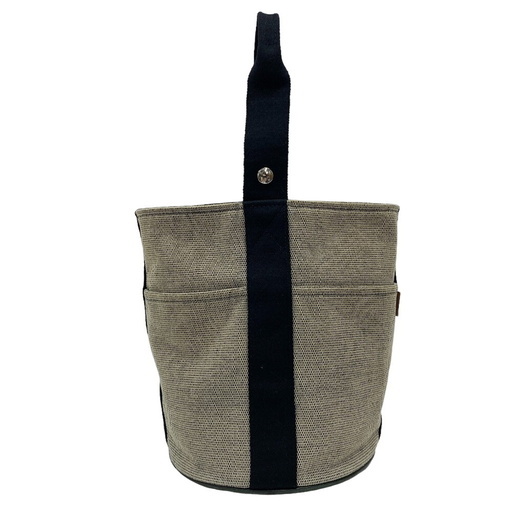 エルメス HERMES ハンドバッグ サクソーMM グレー