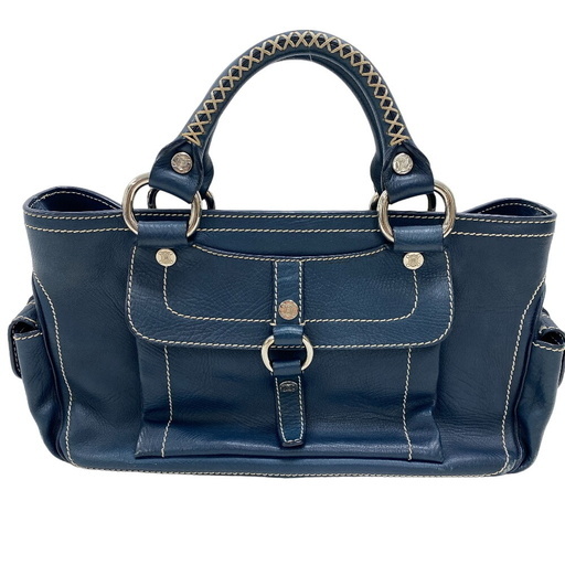 セリーヌ CELINE ハンドバッグ ブギーバッグ ネイビー