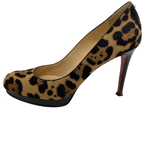 クリスチャンルブタン Christian Louboutin パンプス 37 ブラウン
