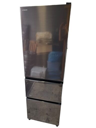日立 HITACHI ノンフロン冷凍冷蔵庫　R-V32NV(K) 315L 3ドア 動作確認済 中古品 直接引取大歓迎‼　地域限定有料配送サービスあり‼