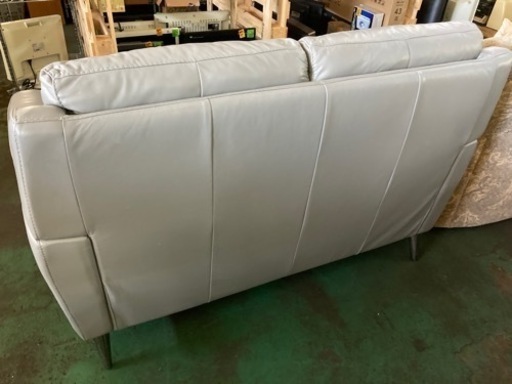 格安出品☆美品☆本革☆2人掛けソファー☆ 本革