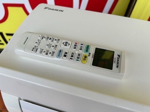 2017年製 DAIKIN ダイキン ルームエアコン AN22UFSK-W□6畳程度  