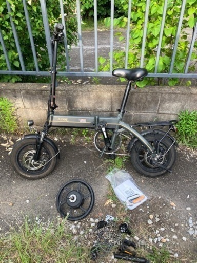 電動アシスト自転車aidde 要修理