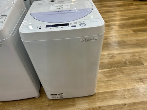 【6か月保証】SHARPの全自動洗濯機入荷しました！！