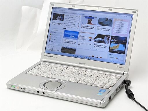 激安 12.1型 中古ノートパソコン Panasonic CF-NX3JDGCS 第4世代Core i5 4GB 無線 Windows11 Office済 保証付 日本製 即使用可