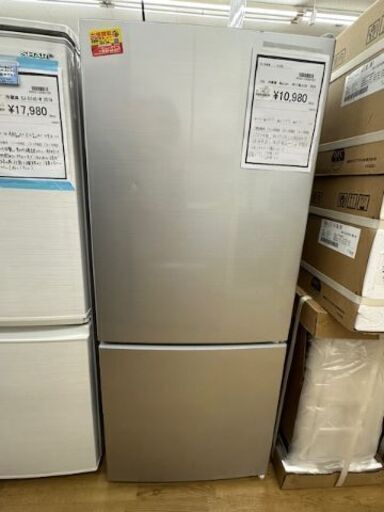 【ドリーム川西店御来店限定】 Maxzen 冷蔵庫 JR117ML01SV 117L 2020年製 動作確認／クリーニング済み 【2002211255601657】