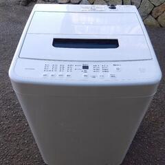【和泉】配送可!! 美品 動作品 2023年製 IRIS OHYAMA 5kg 全自動洗濯機  IAW-T504 アイリスオーヤマ