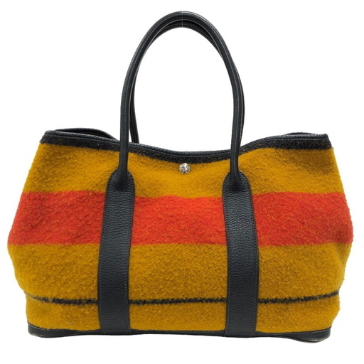エルメス HERMES トートバッグ ロカバール ガーデンパーティ オレンジ