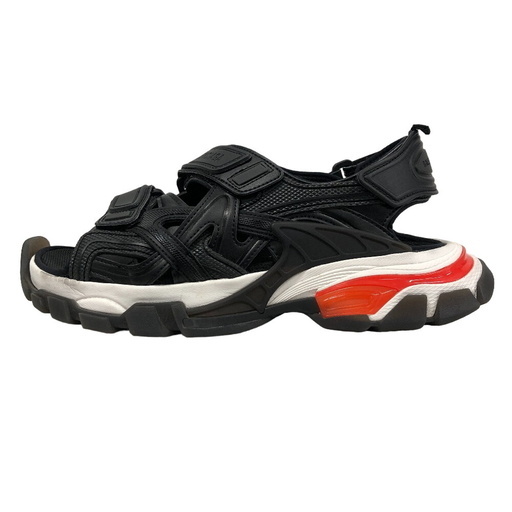 バレンシアガ BALENCIAGA サンダル ベルクロストラップ トラック 655954 ブラック