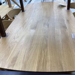 ダイニング5点セット SOLK　UNICO　ブラウン