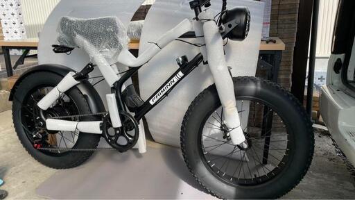 PAIMINN 原動機付自転車 電動バイク レトロ調 ファットバイク 20インチ