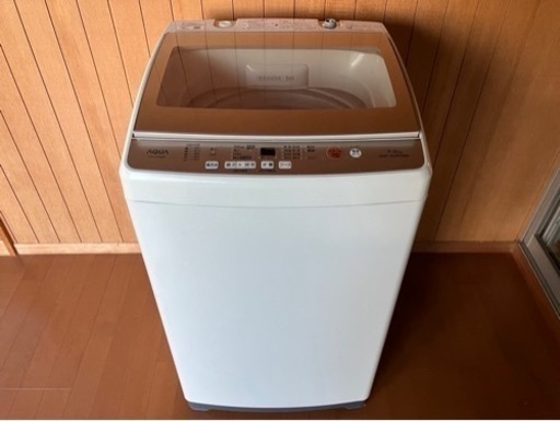 AQUA 洗濯機 AQW-GV70G   18年製　7.0kg