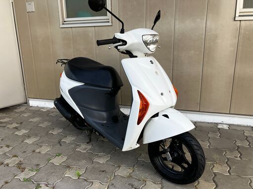 引取先が決まりました　連続２０km試運転確認済！レッツ５　ラッキー案件　Vベルト新品になります！　バッテリー新品