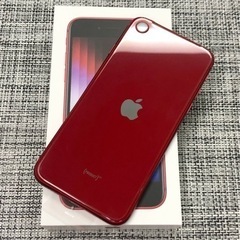 お話中】iPhone SE3 レッド 128GB 美品