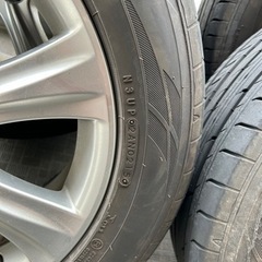 マジェスタ　純正ホイール　タイヤ　225/55R17 バリ溝