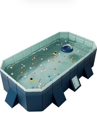 新型 折り畳み式 大型プール 空気　入れ不要 家庭用 子供用 ペット用プール（もしくは\n希望金額を教えてください）
