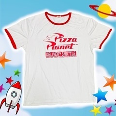 トイストーリー　ピザプラネット　Tシャツ　2XL