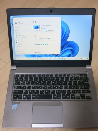 【intel第8世代・メモリ8G・バッテリー表示14時間 】ノートパソコン TOSHIBA dynabook R63/M