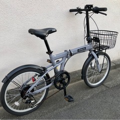 ジープ　JEEP 20型 折りたたみ自転車  6段変速 SAND  東京