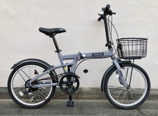 ジープ　JEEP 20型 折りたたみ自転車  6段変速 SAND  東京