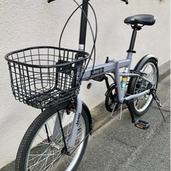 ジープ　JEEP 20型 折りたたみ自転車  6段変速 SAND  東京
