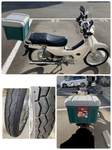 自賠責R9/6付き☆ホンダスーパーカブ110/JA10インジェクション/リアボックス&グリップヒーター付き 自賠責R9/6付き☆ホンダスーパーカブ110/JA10インジェクション/リア