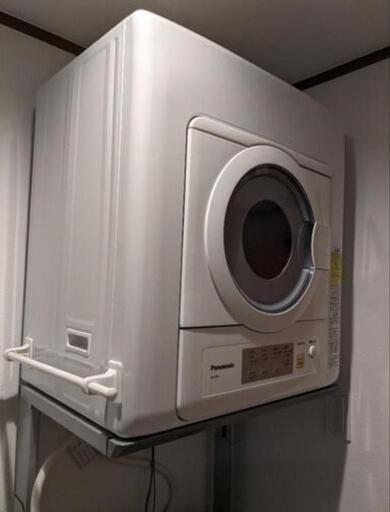 【引き取りに来られる方限定】Panasonic製　電気衣類乾燥機（専用架台付）