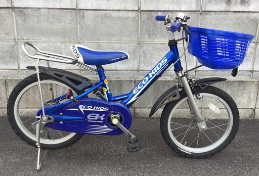 ＜整備美品車＞ブリヂストン・16インチ・エコキッズ・子供自転車・お掃除済みできれいです