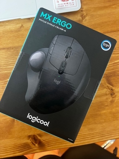 新品logicool MX ERGO トラックボールマウス