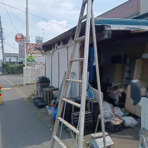伸縮園芸脚立