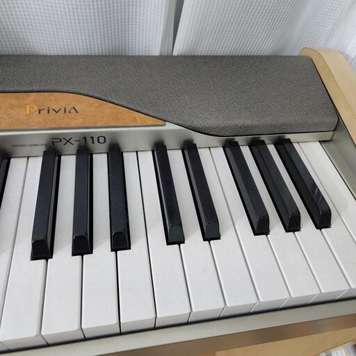 カシオ 電子ピアノ 88鍵 ヘッドフォン ペダル付き CASIO PX-110 電子ピアノ CASIO PX-110 privia 88鍵 カシオ 電子ピアノ 88鍵
