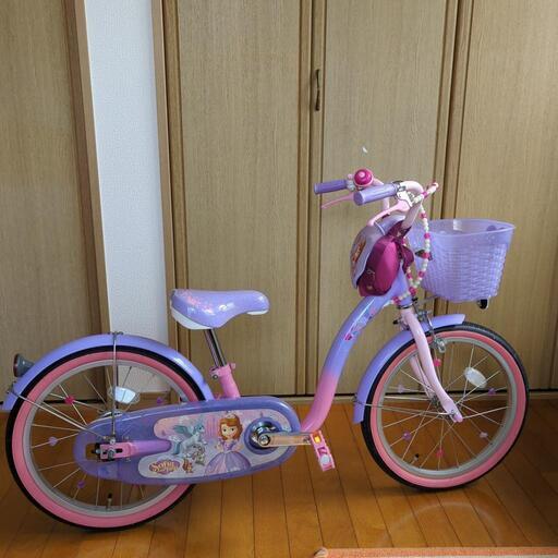 子供用自転車（プリンセスソフィア18インチ）