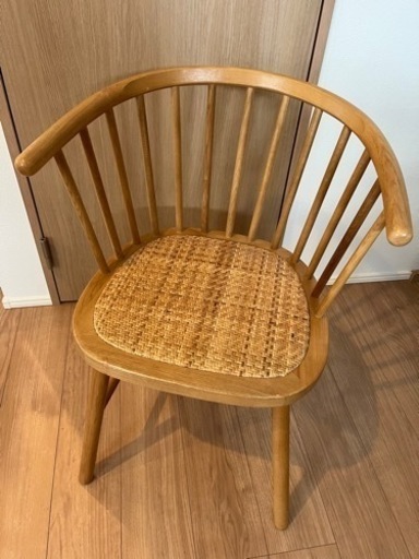 ザラホーム　ZARA HOME  ラタン　ダイニングチェア　ラタンチェア