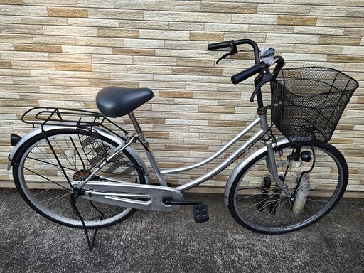 中古自転車 変速無し 26インチ LEDブロックダイナモ 軽整備済み 防犯登録対応 町田市 相模原市 MM336