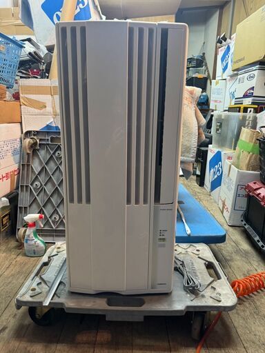 ③コロナ/ CORONA ウィンド エアコン  CW-1619  冷房専用 窓枠付き  2019年製　引き取り限定