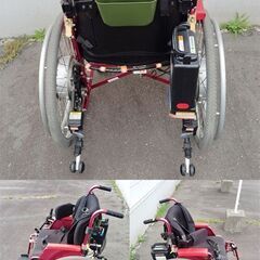 Nissin 日進医療器 車イス 自走式 カスタムメイド 介助兼用 車椅子