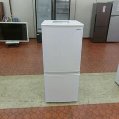 ID 197145 冷蔵庫2ドア 137L シャープ 2019年 SJ-D14E-W
