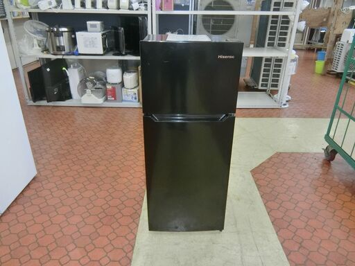 ID 197107　冷蔵庫２ドア　１２０L　ハイセンス　２０２２年　HR-B12JIB