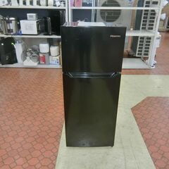 ID 197107　冷蔵庫２ドア　１２０L　ハイセンス　２０２２年　HR-B12JIB