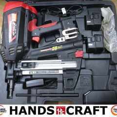 MAX マックス GS‐738C2 ガスネイラ 中古品 バッテリー×2 充電器