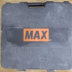 MAX マックス GS‐738C2 ガスネイラ 中古品 バッテリー×2 充電器 