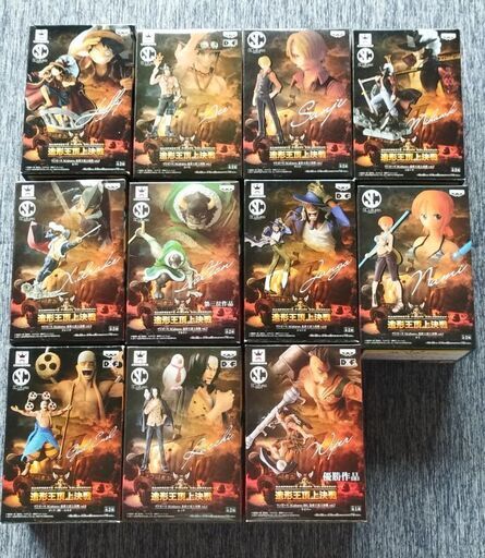 ワンピースフィギュア造形王頂上決戦全12種
