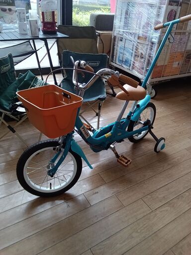 ★ジモティ割あり★  子供用自転車 14インチ ブルー クリーニング済み TK2632