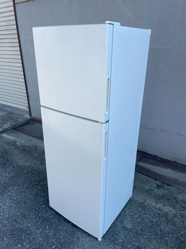 河西★動作〇 清掃済 保証有★ 冷蔵庫 maxzen JR138ML01WH 138L 2021年製 幅474x奥行498x高さ1282mm 2ドア 冷凍 冷蔵庫