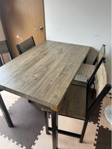 美品！ダイニングテーブルセット！4人用