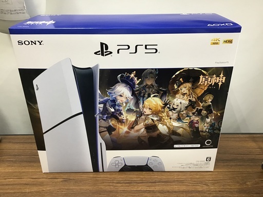 【未使用】PS5 本体 原神ギフトパック CFIJ-10024