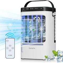 冷風機 強力 卓上クーラー 冷風扇 【2024・業界革新設計・ 強力・人気版】冷風扇風機 1500ml大容量水タンク