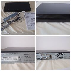 【8月4日まで最終値下！】シャープアクオス2017年製45V液晶テレビ・ブルーレイディスクレコーダー・付属品一式