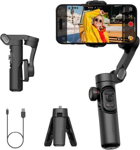 スマートフォン用ジンバルスタビライザー, iPhone 15 14 Pro Max/Android用